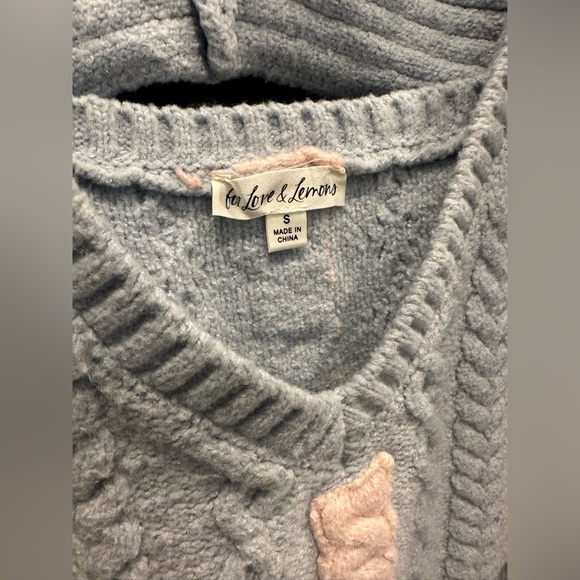 For Love & Lemons Page layered turtleneck sweater - Picture 3 of 4